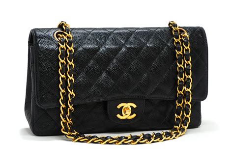 classic black chanel purse